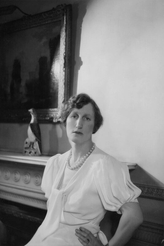 (helen) violet bonham carter (née asquith), baroness asquith of yarnbury npg x3019