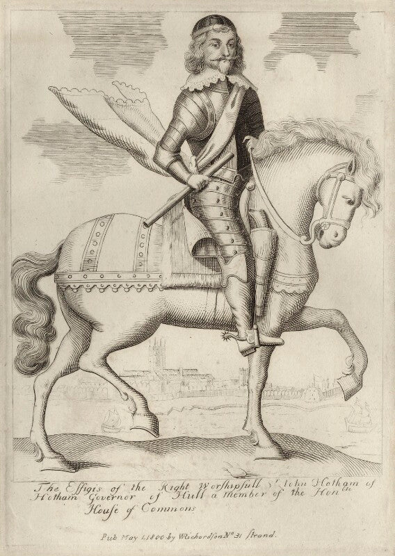 Sir john hotham, 1st bt npg d26937