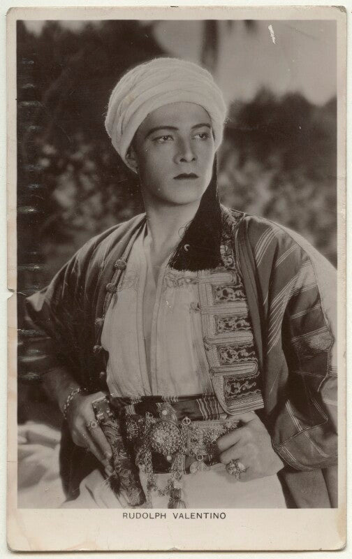 Rudolph valentino npg ax160202