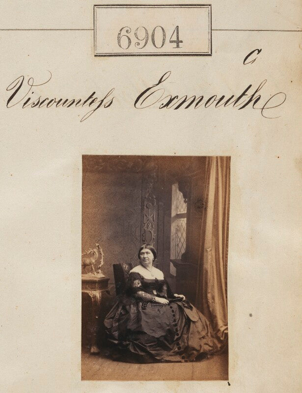 Madeline honorine (née dobrowolska), viscountess exmouth npg ax56823