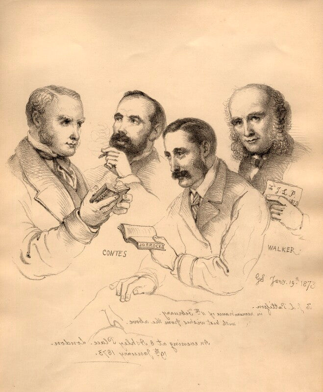 Sir george scharf and friends npg d6716