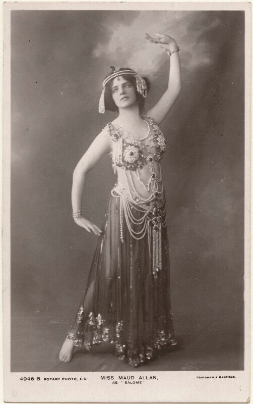 Maud allan as 'salome' npg x198332