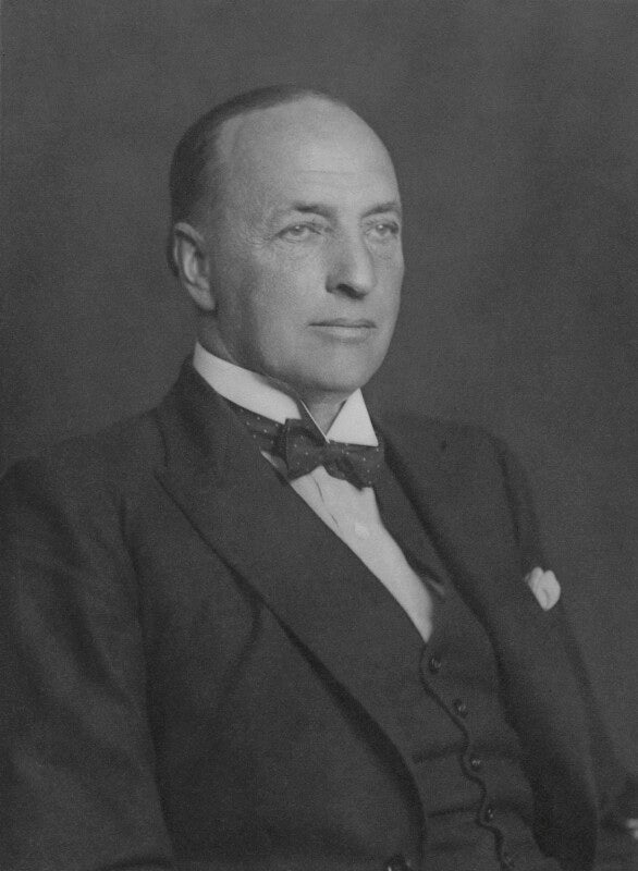 Sir wilfrid hubert poyer lewis npg x168934