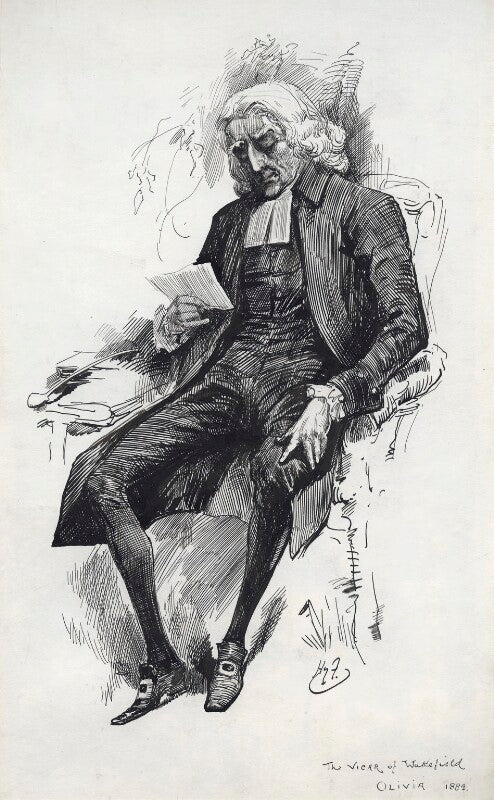 Sir henry irving as the vicar of wakefield npg d148
