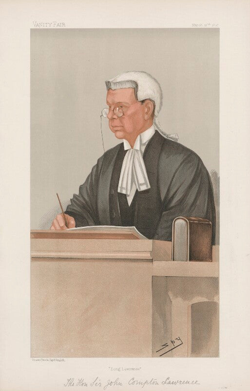 Sir john compton lawrance ('judges. no. 48.') npg d44847