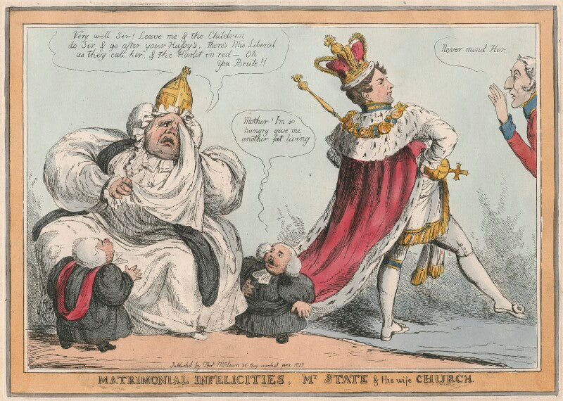 Matrimonial infelicities, mr state and his fife church npg d48774