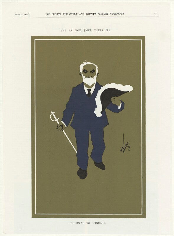 John elliott burns npg d9536