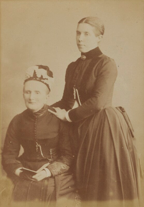 Isabella wilson with her maid npg ax196778