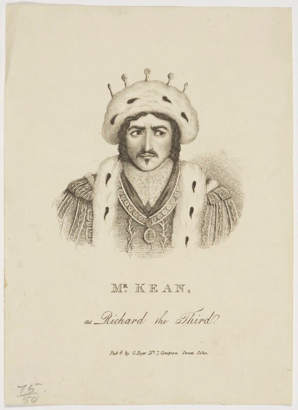 Edmund kean as richard iii npg d49528