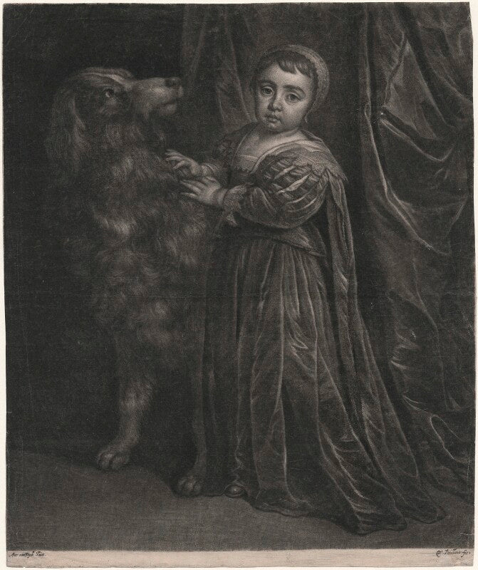 King charles ii when a boy npg d638