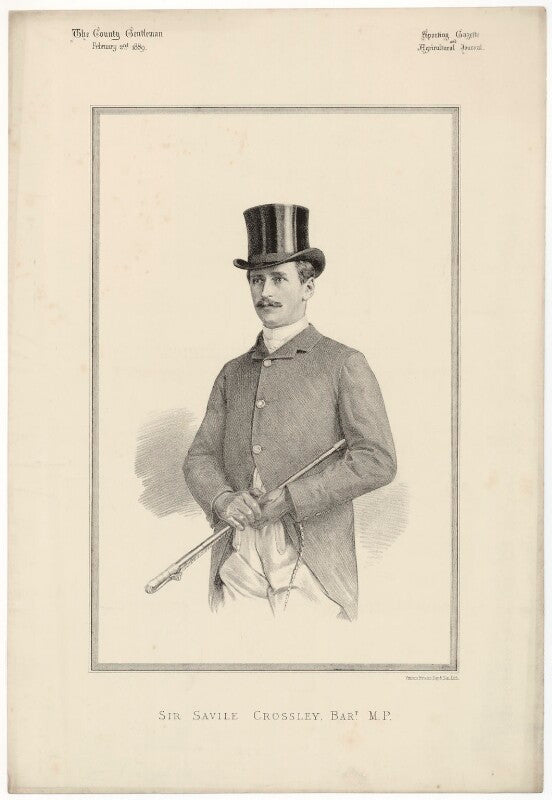 Savile brinton crossley, 1st baron somerleyton npg d34407