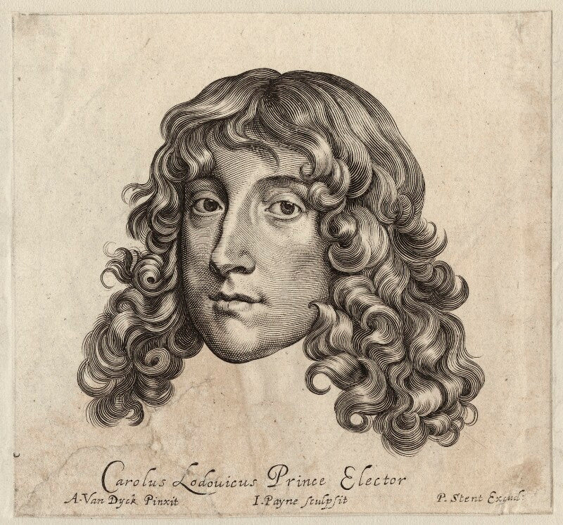 Charles lewis (louis), elector palatine npg d26460