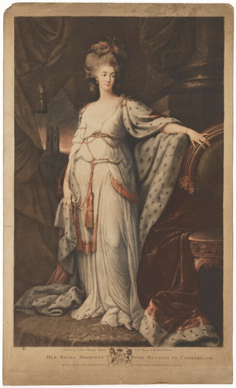 Anne (née luttrell), duchess of cumberland and strathearn npg d33040