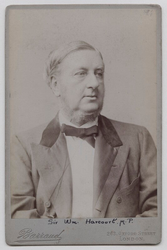 Sir william vernon harcourt npg x17015
