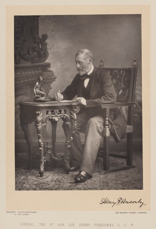 Sir henry frederick ponsonby npg ax38302