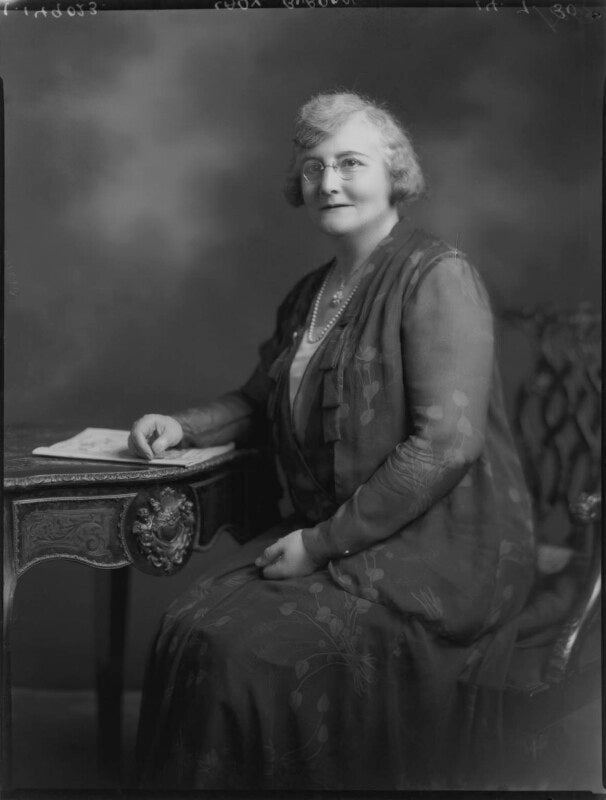 Katherine janet (née sutherland), lady burdon npg x70565