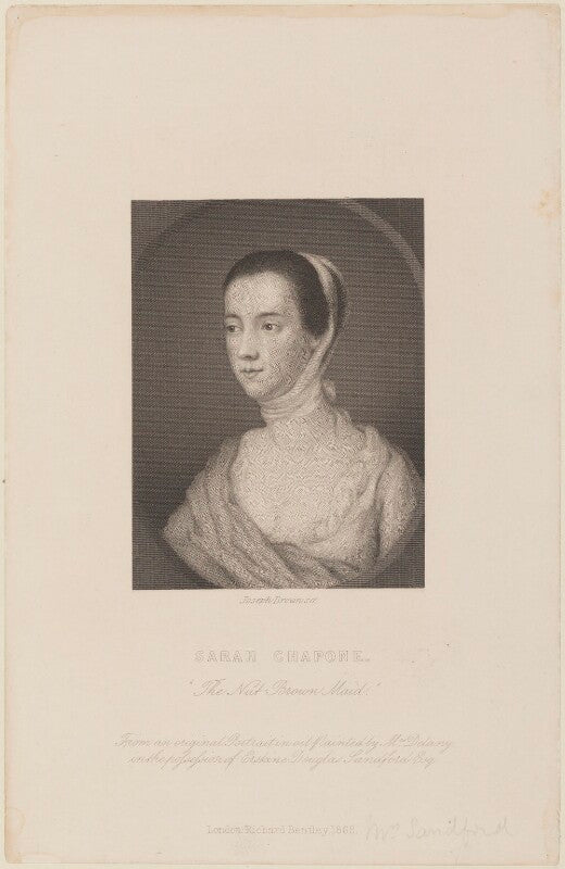Probably sarah sandford (née chapone) npg d14807