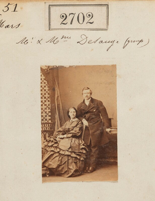 Mrs desange; mr desange npg ax52091