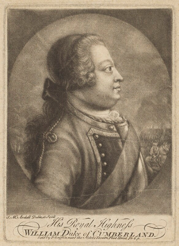 William augustus, duke of cumberland npg d7944
