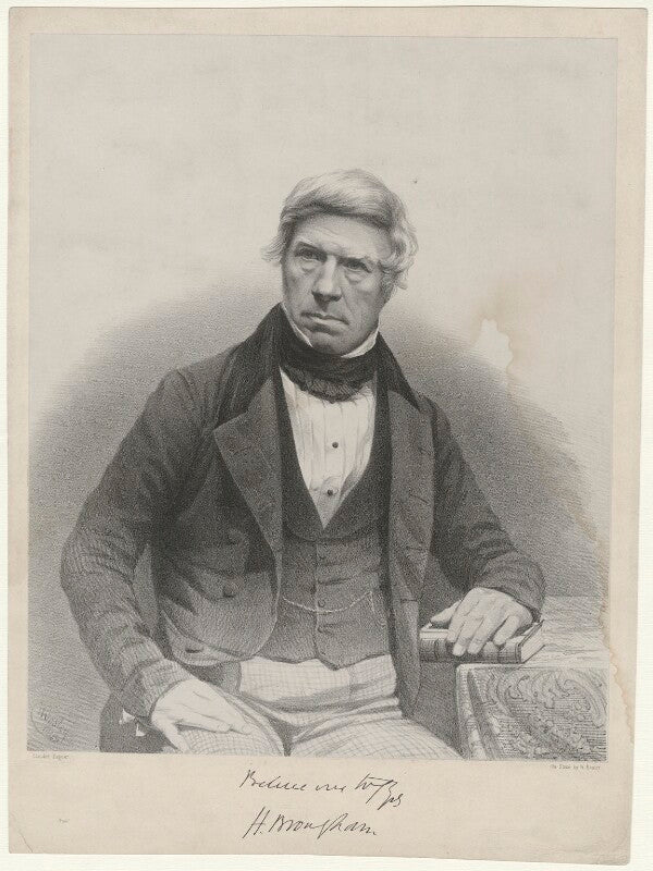 Henry brougham, 1st baron brougham and vaux npg d32205