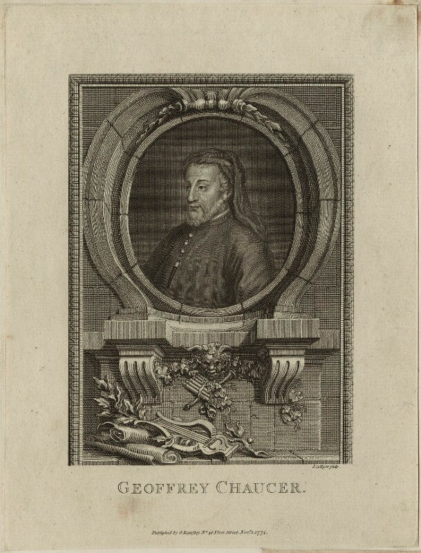 Geoffrey chaucer npg d24075