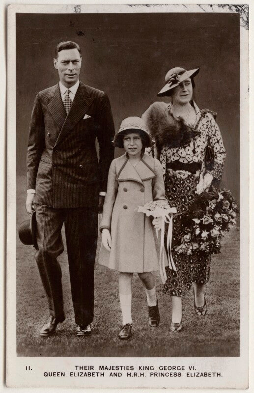 King george vi; queen elizabeth ii; queen elizabeth, the queen mother npg x193005