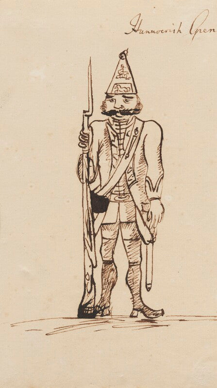 Hanoverian grenadier npg 4855(40)