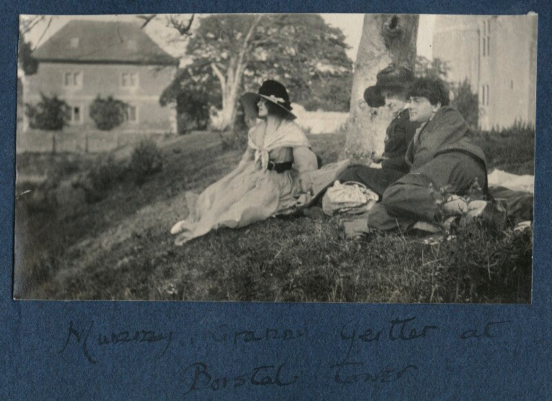 Lady ottoline morrell; harriette morrell (née wynter); mark gertler npg ax141218