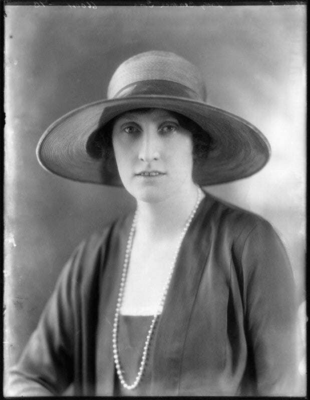 Beatrice edith mildred ormsby gore (née gascoyne cecil), lady harlech npg x123454