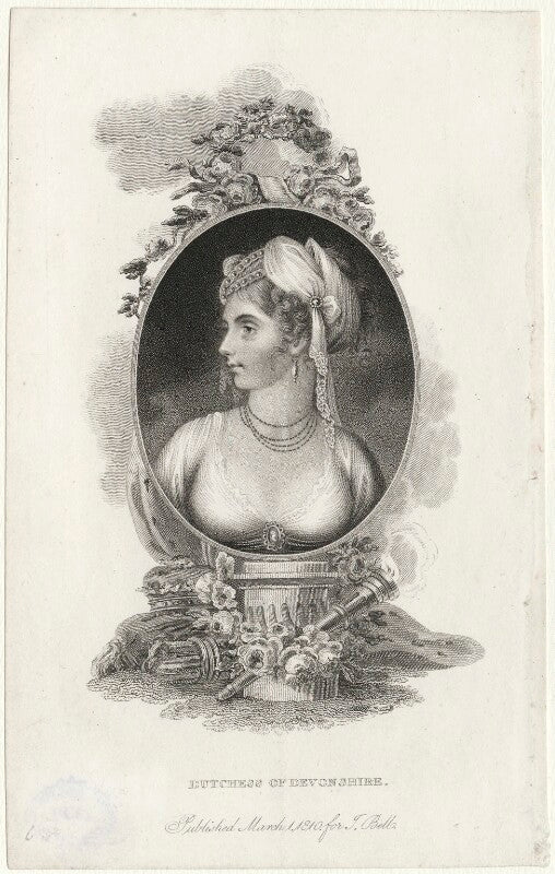 Elizabeth christiana cavendish (née hervey), duchess of devonshire npg d2270