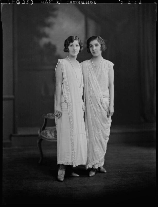 Freny dadabhoy; munizeh ('minnie', née dadabhoy), lady kharegat npg x69481