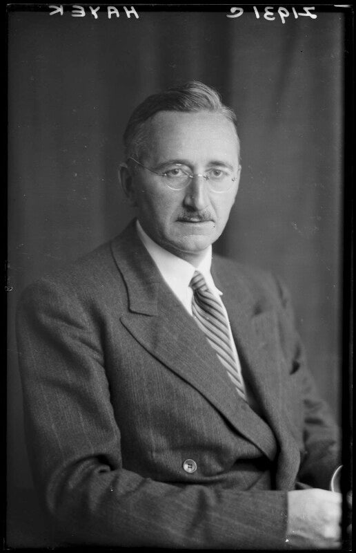 Friedrich august von hayek npg x187290