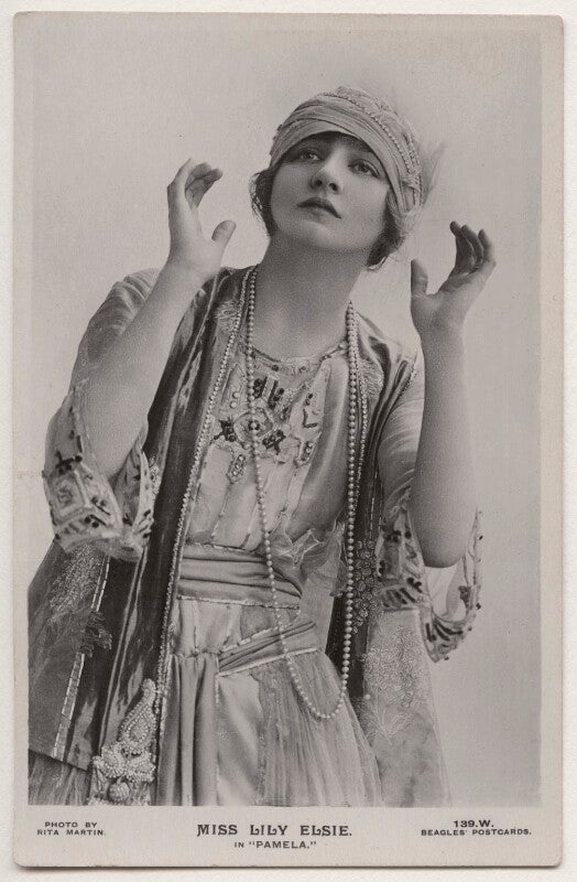 Lily elsie in 'pamela' npg x200169