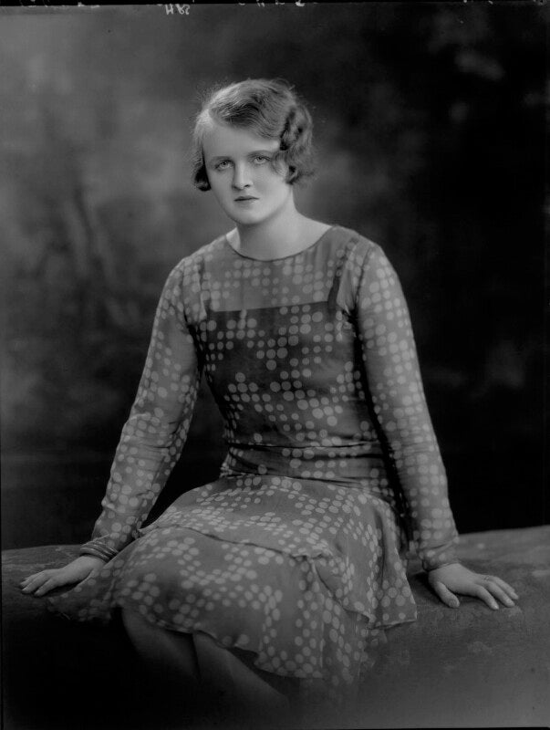 Joan sylvia cary (née southey), viscountess falkland (later walker) npg x49718