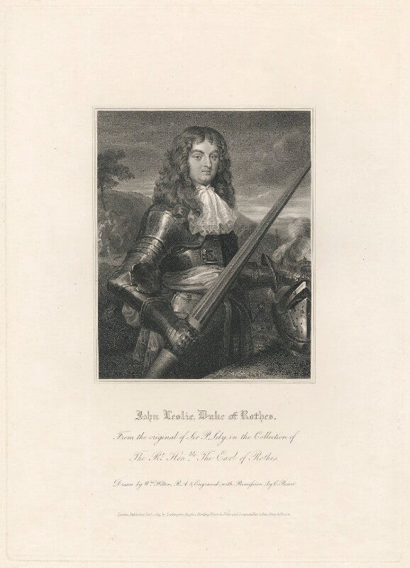 John leslie, duke of rothes npg d29439