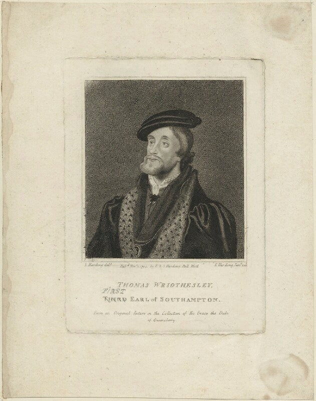 Thomas wriothesley, 1st earl of southampton npg d24827