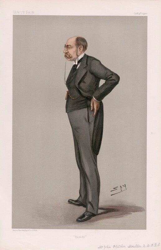 John fletcher moulton, 1st baron moulton ('men of the day. no. 793.') npg d45033