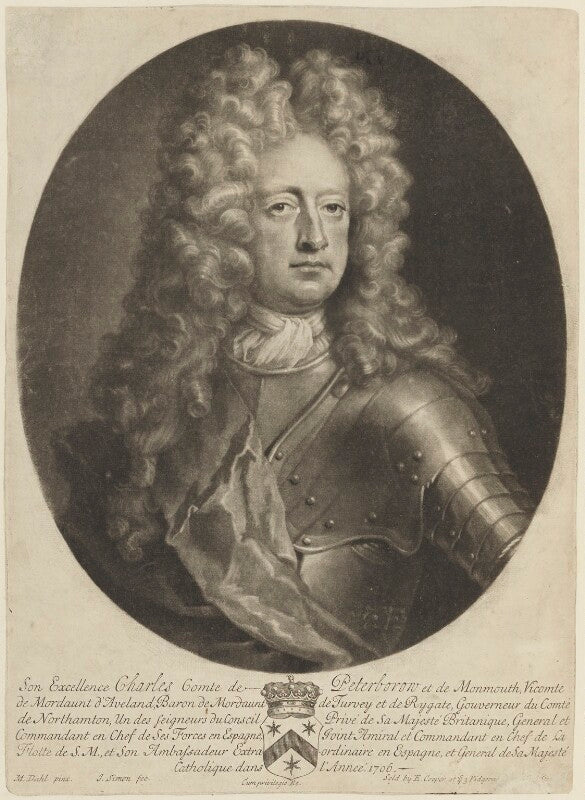 Charles mordaunt, 3rd earl of peterborough npg d15445