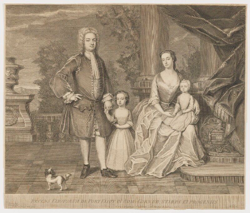 Eliot family (edward eliot; elizabeth eliot; elizabeth eliot; james eliot) npg d36142