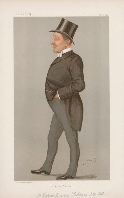 Richard burdon haldane, viscount haldane ('statesmen. no. 666.') npg d44790