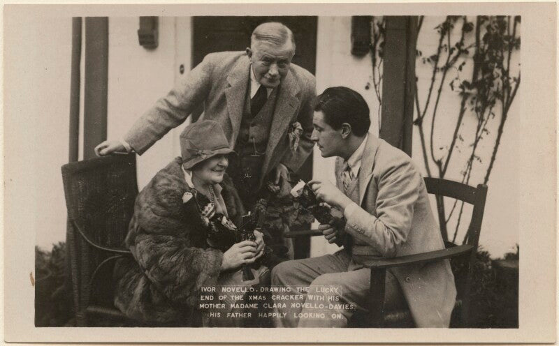 Clara novello davies; david davies; ivor novello npg x17029