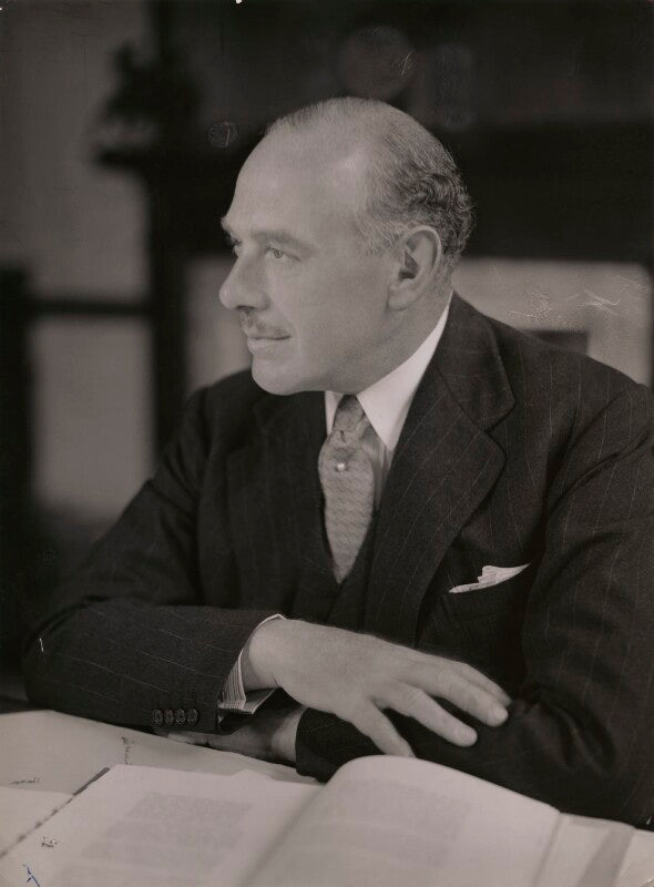 Oliver lyttelton, 1st viscount chandos npg x90396