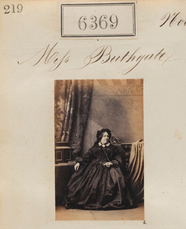 Miss buthgate npg ax56310