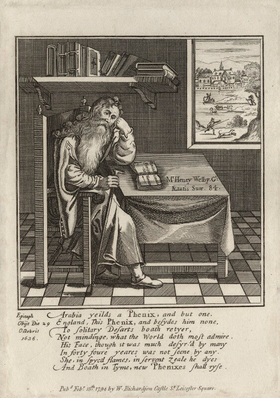 Henry welby npg d27242