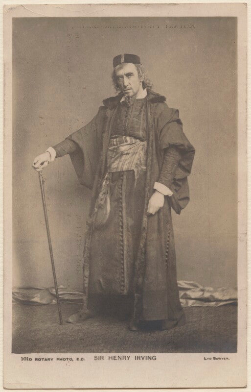 Sir henry irving as shylock in 'the merchant of venice' npg ax137399