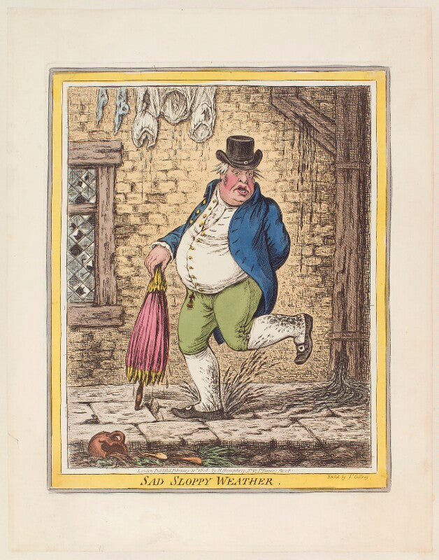 'sad sloppy weather' npg d12902