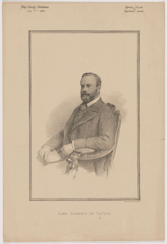 Wilbraham egerton, 1st earl egerton of tatton npg d46182
