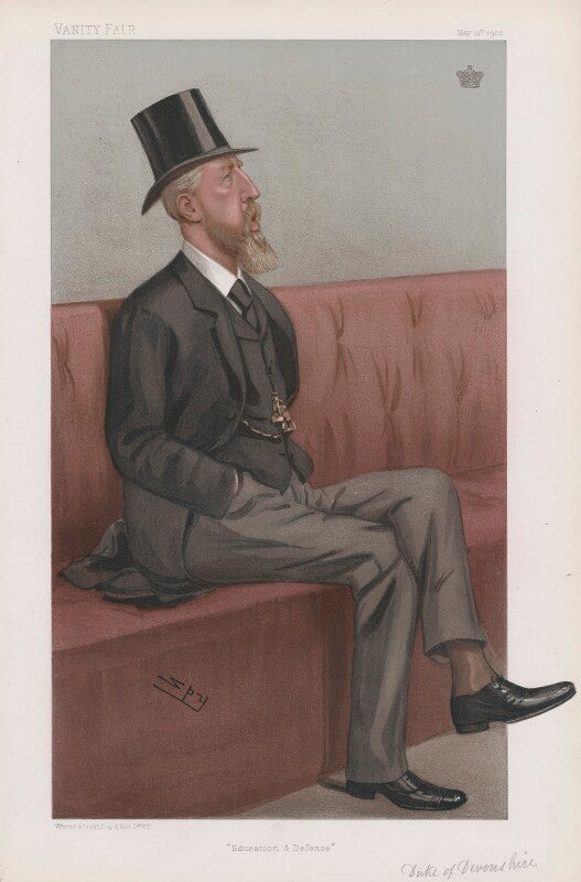 Spencer compton cavendish, 8th duke of devonshire ('statesmen. no. 752.') npg d45118