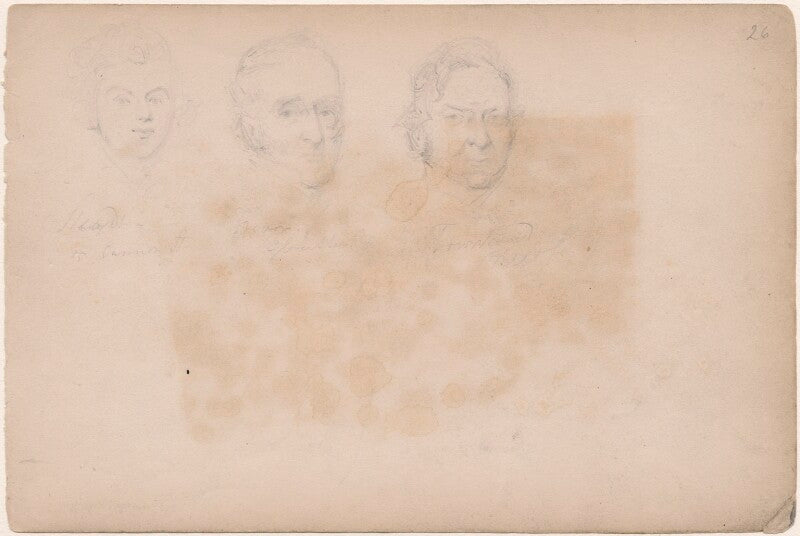 Three unknown sitters npg d23313(46)