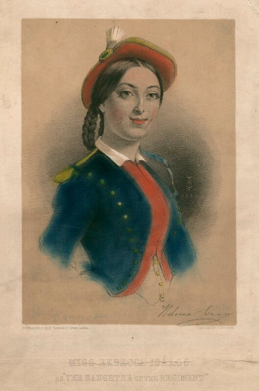 Rebecca isaacs (later roberts) as marie in 'the daughter of the regiment' npg d8692